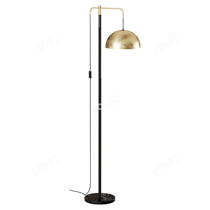 Vele Luce Hellion Floor Lamp 3D model image 1