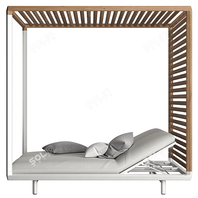 Elegance Redefined Daybed By Tribu 3D model image 2