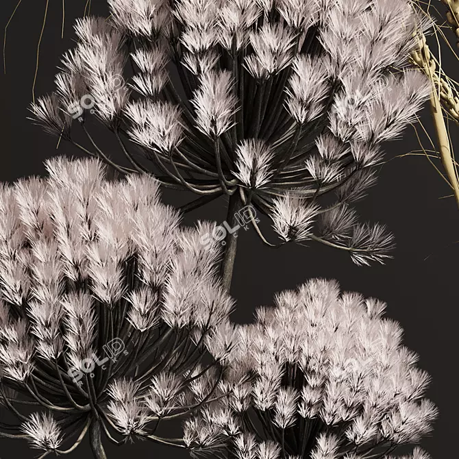 Modern Polygonal 3D Model Set 3D model image 4