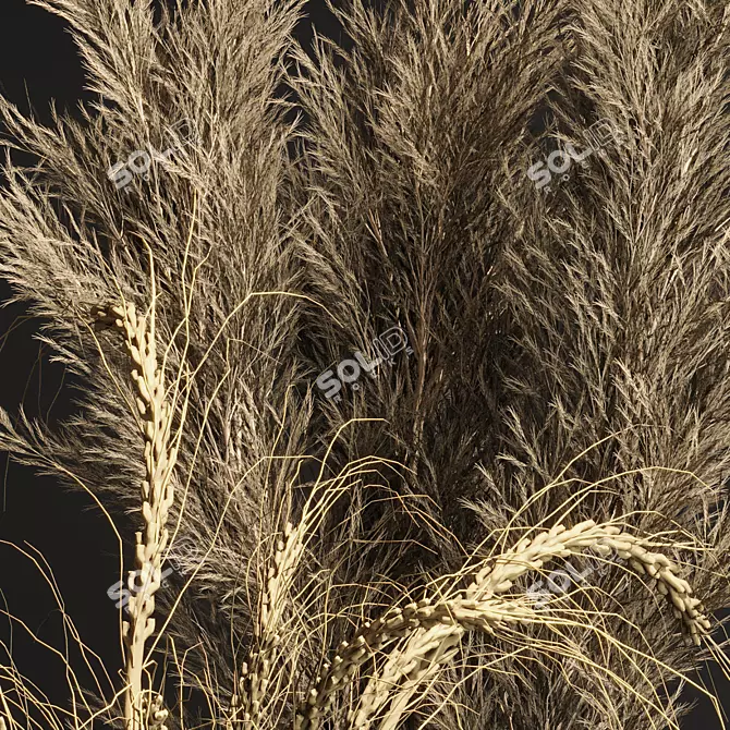 Modern Polygonal 3D Model Set 3D model image 5