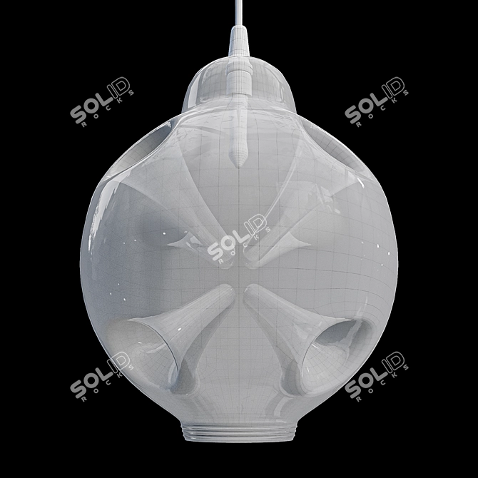 Breath Collection Glass Pendants 3D model image 4