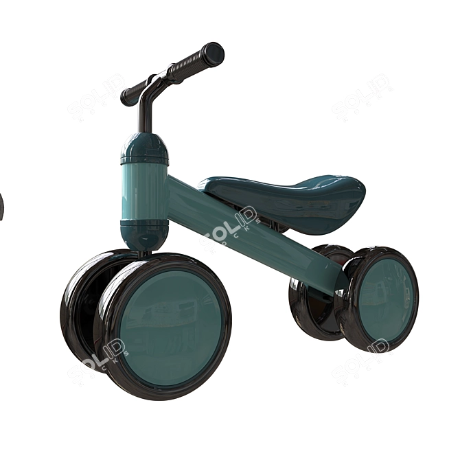 Retrospec Cricket Baby Balance Bike 3D model image 2