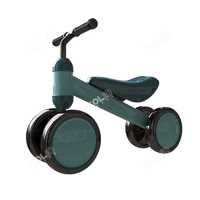 Retrospec Cricket Baby Balance Bike 3D model image 6