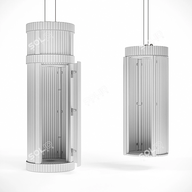 EVA1000 Electric Lift: 150kg Capacity 3D model image 2