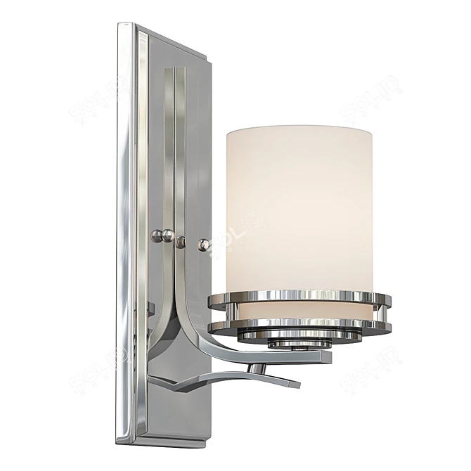 Elegance Illuminated: Hendrik Wall Sconce 3D model image 1