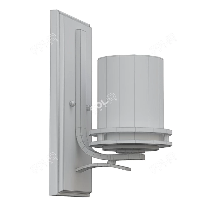 Elegance Illuminated: Hendrik Wall Sconce 3D model image 2