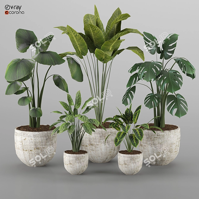 Architectural Model Kit 2015 3D model image 1