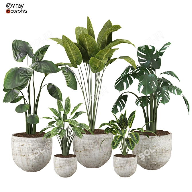 Architectural Model Kit 2015 3D model image 6