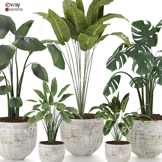 Architectural Model Kit 2015 3D model image 10