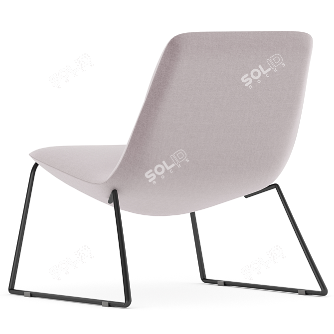 Modern Lounge Chair Furniture Design 3D model image 3