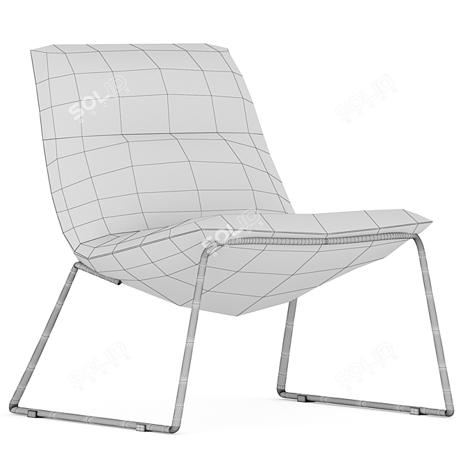 Modern Lounge Chair Furniture Design 3D model image 4