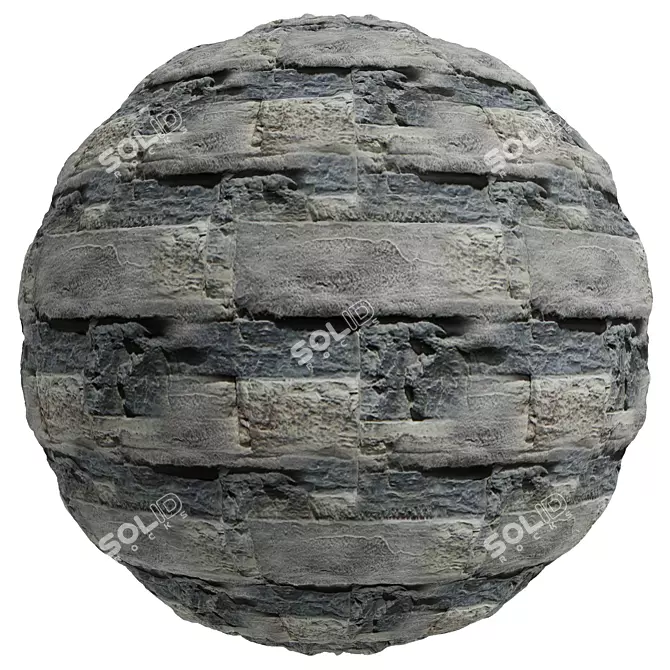  Earth Valley Faux Stone Texture 3D model image 4