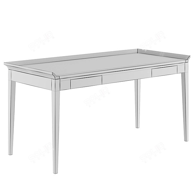 Modern Minimalist LUCCA Table 3D model image 3