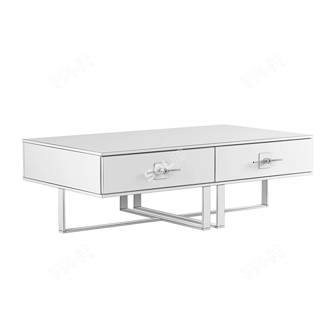 Elegant Kare Design Osaka Coffee Table 3D model image 4
