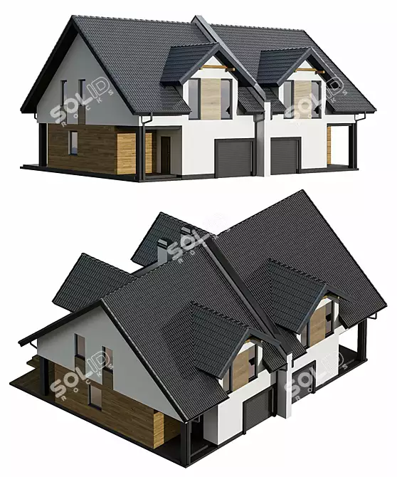 Spacious Duplex with Attic 3D model image 3