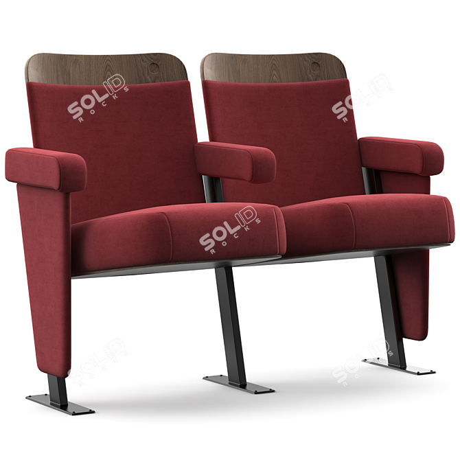 Evertaut Auditorium Seating Chair 3D model image 1