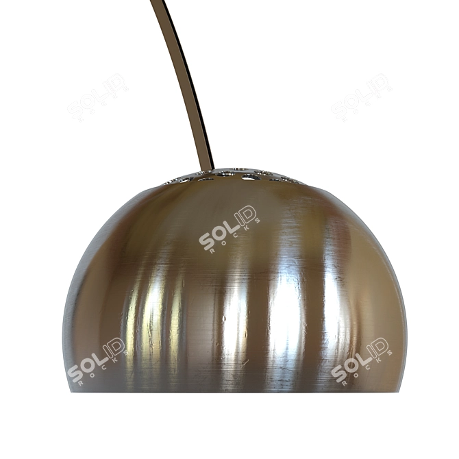 Retro Arco Lamp Replica &ternatitude 3D model image 5