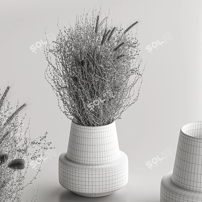 Rustic Botanical Vray Bundle 3D model image 4