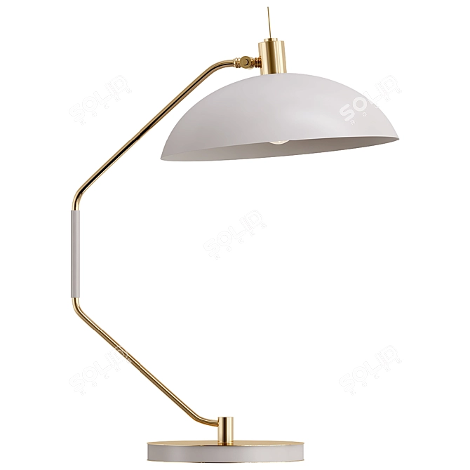 Elegant Noho Model Lamp Design 3D model image 1