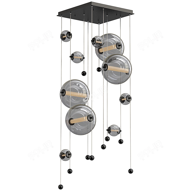 Modern Abacus Model for VRay 3D model image 1