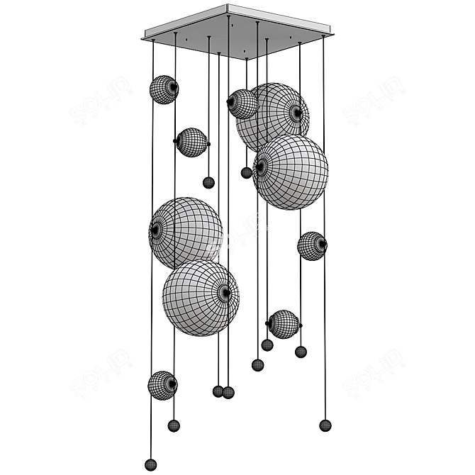 Modern Abacus Model for VRay 3D model image 2