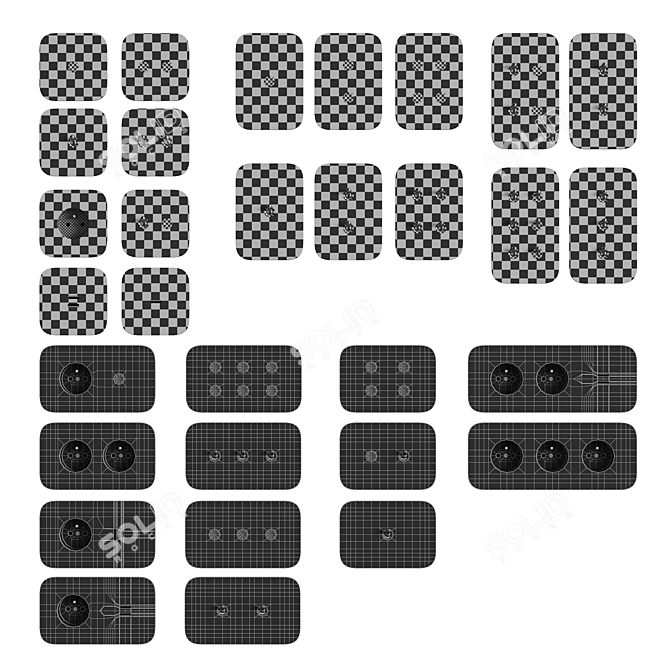 Meljac Solaris Socket Collection 3D model image 5