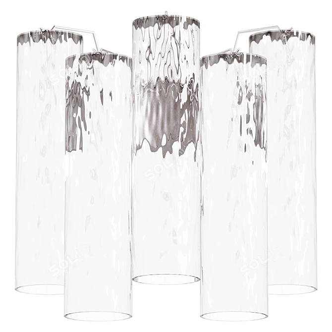 Tronchi Murano Glass Sconce | TRN-892 3D model image 1