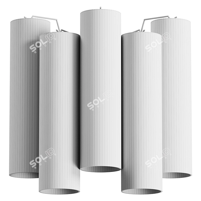 Tronchi Murano Glass Sconce | TRN-892 3D model image 3