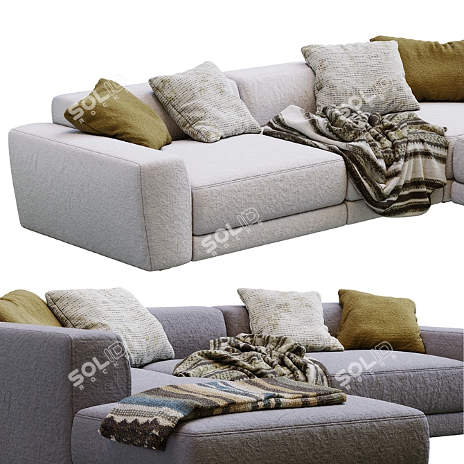 Contemporary Jesse 3D Furniture Model 3D model image 2