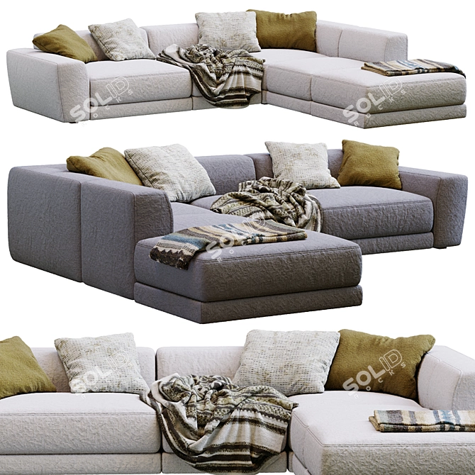 Contemporary Jesse 3D Furniture Model 3D model image 6