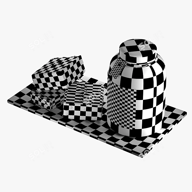 Versatile Soap Set for DIY Home Spa 3D model image 2