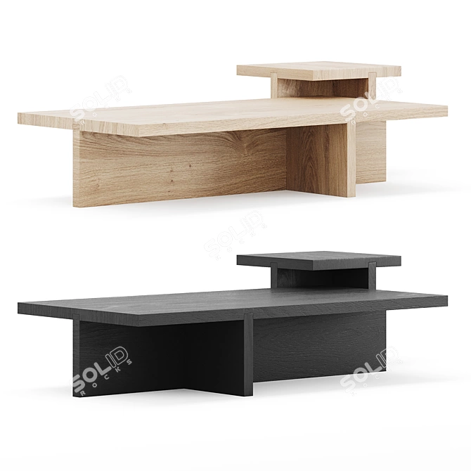 Serax Rudolph Coffee Tables 3D model image 1