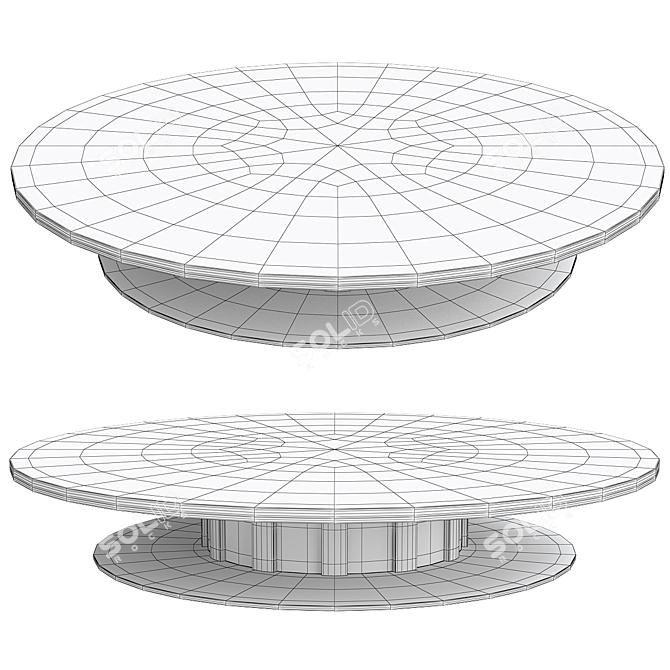 Elegant Asnaghi Interiors TL1006 3D model image 2