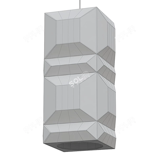 Sleek Lee Broom Pendant Lamp 3D model image 2