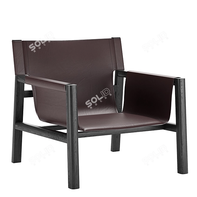 Modern Pablo Armchair 3D Model 3D model image 2