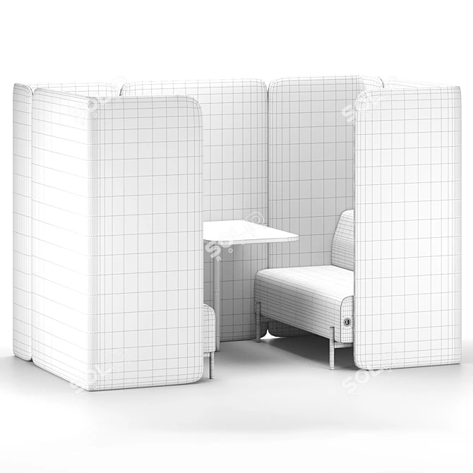 Nahu Eden Meeting Acoustic Booth 3D model image 4