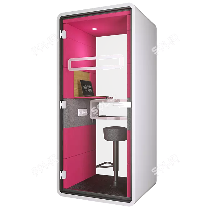 Executive Privacy Booth - HushPhone 3D model image 2