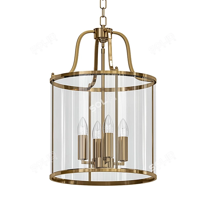 Elegant Camill Chandelier, im_L4281 3D model image 1