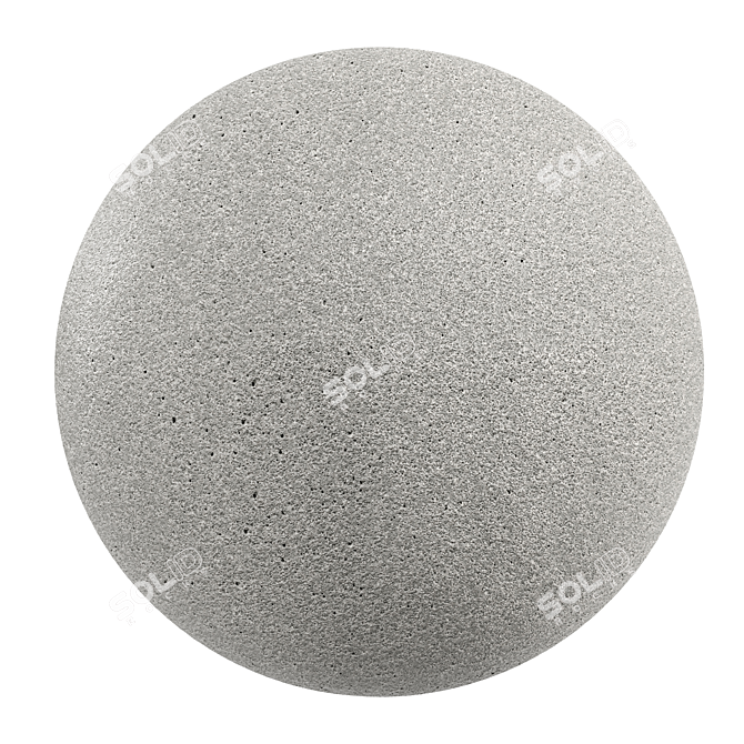  PBR Concrete 86 Seamless Material 3D model image 1