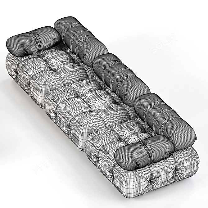 Modular Bellini Camaleonda Sofa 3D model image 5