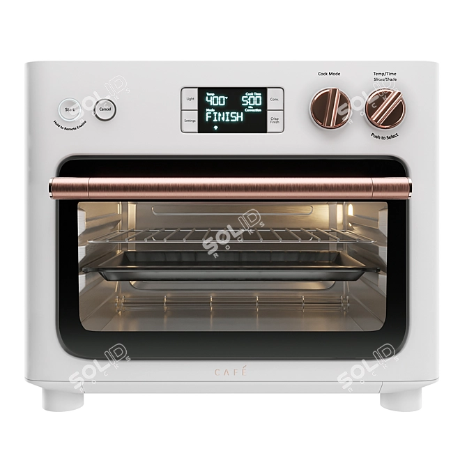 Café Couture Air Fryer Oven 3D model image 4