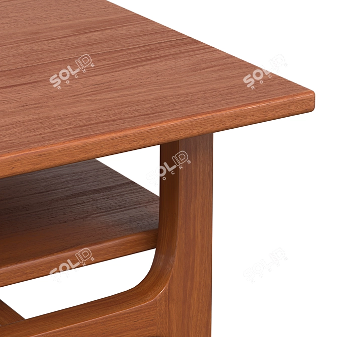 Larsen Coffee/Dining Table Set 3D model image 3