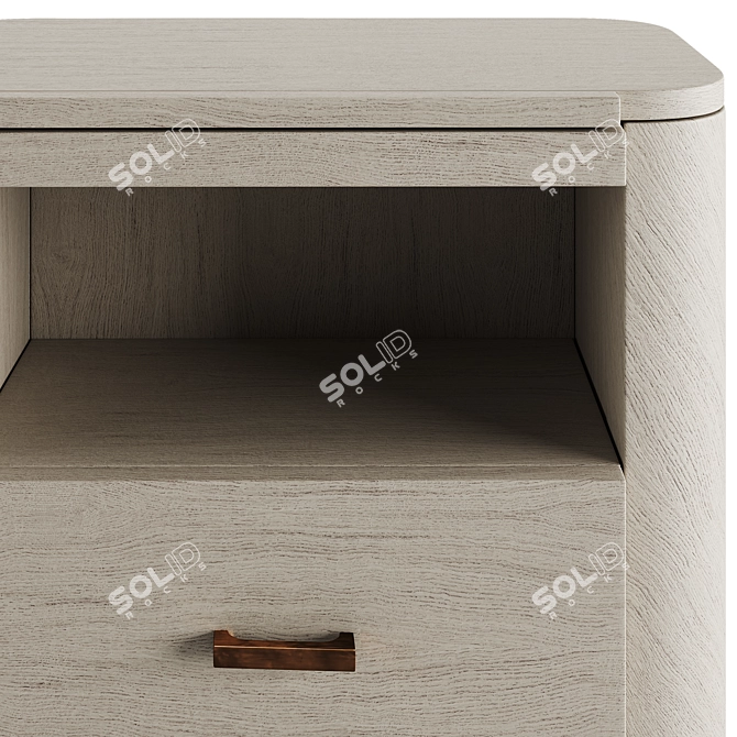 Modern Westerpark 2015 Nightstand 3D model image 2