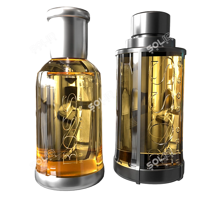 Luxury Perfume Set: 42 Bottles 3D model image 4