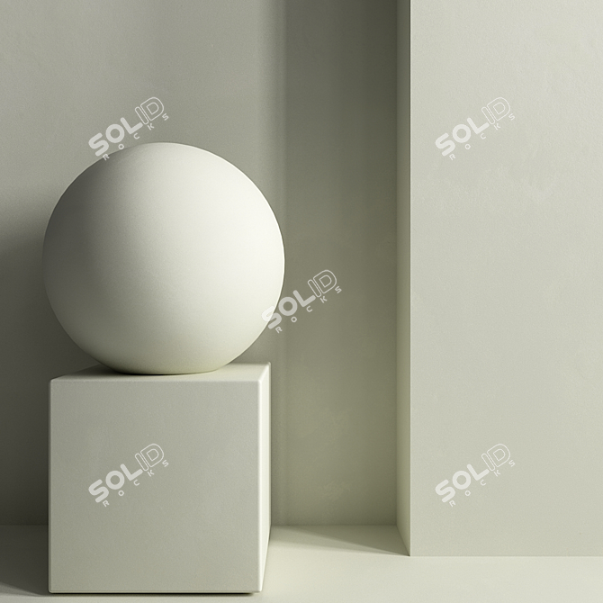  Textured Wall Covering Set 3D model image 2