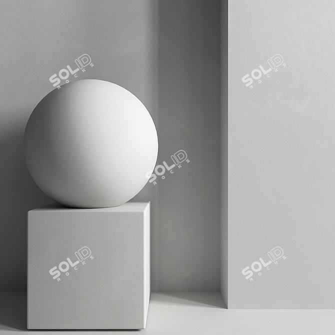  Textured Wall Covering Set 3D model image 3