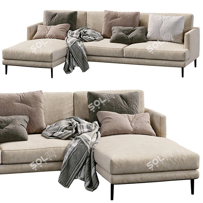 Bonaldo Paraiso Sofa 2013 Model 3D model image 2