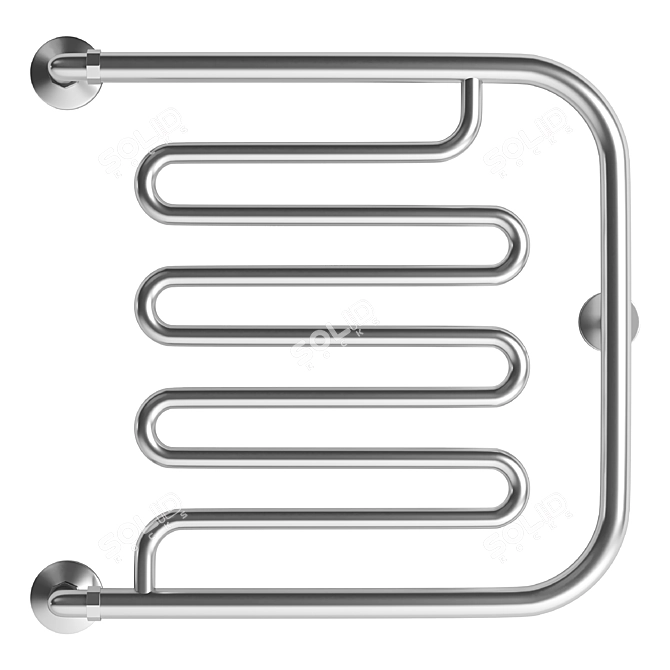 Terminus Water Liana Towel Warmer 3D model image 1