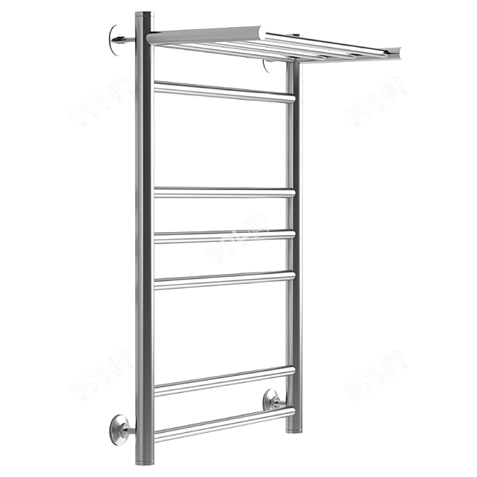 Aspect Water Heated Towel Rack 3D model image 1