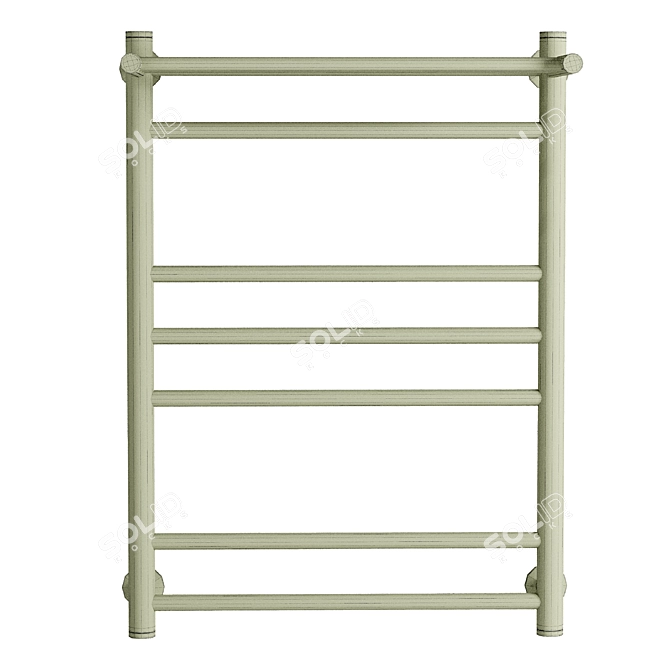 Aspect Water Heated Towel Rack 3D model image 3